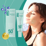 Anti Sun Cream SPF50 UV Defense Broad Spectrum Sunlight Protection Reduce Redness Hydrating Waterproof Prevent Sunburn Sunscreen