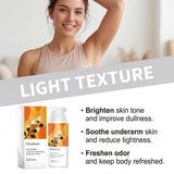 Underarm Brightening Deodorant Cream With Botanical Extracts Lasting Odor Control Even Skin Tone Natural Armpit Lightening Cream