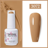 Clou Beaute Gel Nail Polish Neon Brown Royal Blue Red Green Pastal Nude Nail Art Varnishes Gel Lacquer HEMA/TPO FREE UV Gel Nail
