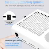 Nail Dust Collector Manicure Machine Tools Strong Power Nail Vacuum Cleaner With Remove Filter Nail Extractor Fan Nail Art Tool