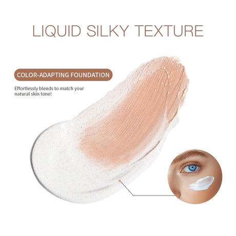 4 In 1 Foundation Long-wearing Moisturizing Waterproof Concealer Even Skin Tone SPF 30 Liquid Hydrating Full Coverage Concealer