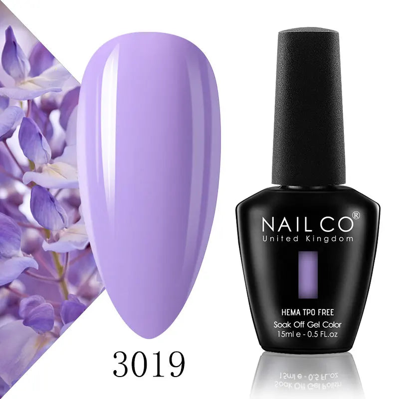 NAILCO 15ml HEMA FREE TPO FREE Top Base Coat Nail Gel Polish Supplies Vernis Semi Permanent Nail Art Manicure Gel Ongle UV Nails