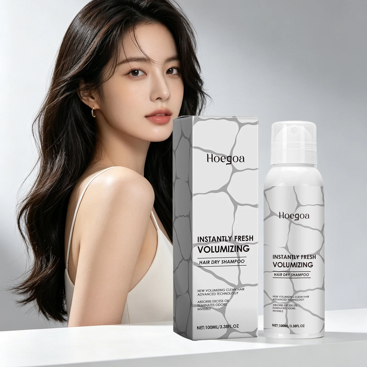 Dry Hair Shampoo Spray Oil Control Anti-Frizz Non-Greasy Volumizing Hair Deep Moisturizing Refreshing Hair Care Shampoo Spray