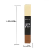 Dual-ended contour stick, facial foundation, concealer, long-lasting dark circles, correcting contour concealer, makeup