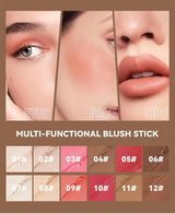 MLSMILE Highlight Contour 3-pack For 3D Makeup Brightening Skin Tone Face Blush Stick 3 Pcs Set 2025 New