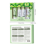 5pcs/set BIOAQUA Centella Asiatica Skin Care Sets Moisturizing Facial Cleanser Face Cream Serum Anti-Aging Facial Skin Care Kit