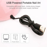 Nail UV Lamp 18LED Nail Dryer Suitable For All Gel Varnish Polishing And Curing With Timer Mode Suitable For Home Manicure Tools
