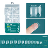 Nailpop 120pcs/box Gel X Nail Tips Medium Short Shape Almond/Square/Soft Gel Nail Tips False Nails Soak Off Easy Nail Extensions