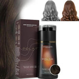 Hair Dye Coloring Shampoo 3 in 1 Instant Hair Dye Shampoo Nourish Long Lasting Color Dye For Women &Men Gray Hair Coverage 200ML