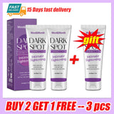 Body Whitening Lotion Dark Spot Remover For Underarms Knees Elbows Melanin Bleaching Lightening Skin Moisturizing Cream 60g