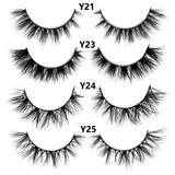 Half Lashes Mink Eyelashes Fluffy Soft False Eyelashes Wispy Cross Mink Eye Lashes Natural Short Mink Eyelash Extension Makeup