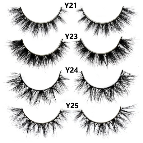 Half Lashes Mink Eyelashes Fluffy Soft False Eyelashes Wispy Cross Mink Eye Lashes Natural Short Mink Eyelash Extension Makeup