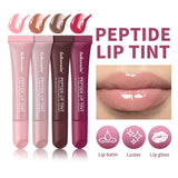 10ml Peptide Lip Mask Gel Moisturizing Lip Treatment Soften Dry Flaky Lips Lipstick Base Primer Nourishing Lip Cream Daily Lip Care Cosmetic For Women Girls