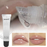 6pcs Lip Gloss Long Lasting Hydrating Clear Lip Gloss Non-sticky Lip Base Oil High-shine Finish Lip Care Cosmetics