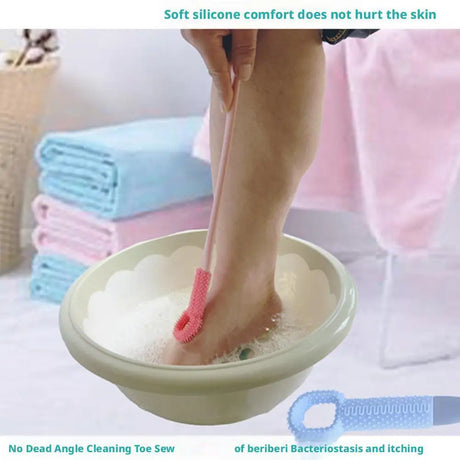 Multi-Functional Foot Scrub Brush Foot Exfoliator Itch Relief Stone Dead Skin Removal Household  ﻿