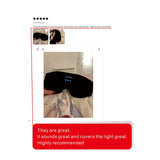 Mask For Sleep Headphones Bluetooth 3D Eye Mask Music Play Sleeping Headphones with Built-in HD Speaker