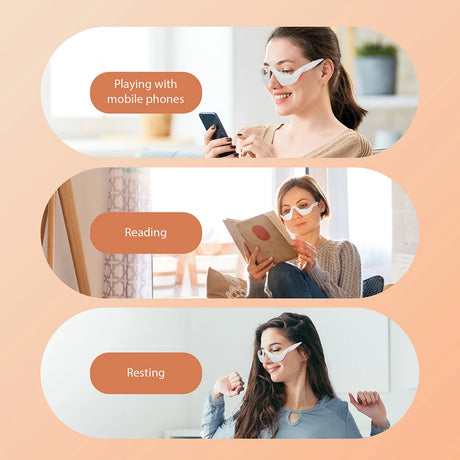 Eye Massager 3D Eyes Relax Massager Fatigue Relief Lighten Dark Circles Beauty Eye Care