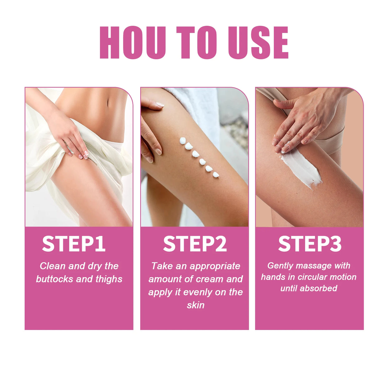 Butt Thigh Acne Cream Remove Pimples Moisturizing Clarifying Brightening Smoothing Skin Care Thigh Acne Removal Cream