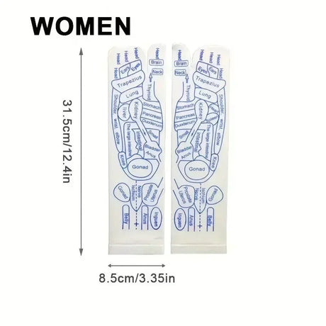 Physiotherapy Foot Care Massage Relieve Tired Feet Sock Acupressure Foot Massager Reflexology Socks Foot Acupoint Massage Tool