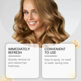 Dry Hair Shampoo Spray Oil Control Anti-Frizz Non-Greasy Volumizing Hair Deep Moisturizing Refreshing Hair Care Shampoo Spray