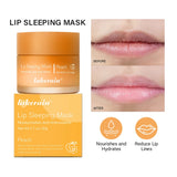 Hydrating Glowing Lip Balm Overnight Lip Mask Moisturizing Repair Cracked Lips Soften Fine Lines Mild Exfoliating Clear Dead Ski