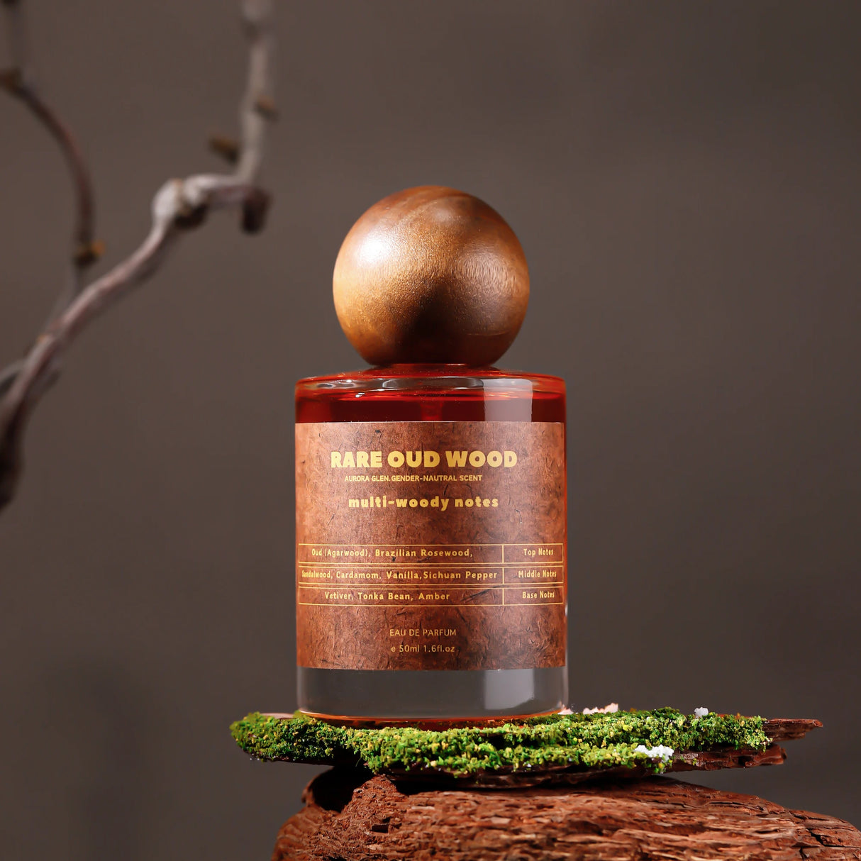 Arabian Oud Perfume Unisex Luxury Woody Spicy Long Lasting Dark Woody Unisex Fragrance - Rare Oud Sichuan Pepper Vetiver