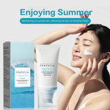 Facial Sunscreen 50+Solar Sunscreen Moisturizing and Moisturizing to Resist UV Radiation and Delay Photoaging