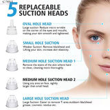 CMH Blackhead Remover Vacuum Pore Cleaner Multi Suction Heads Adjustable Suction USB Rechargeable Deep Cleansing Skin Tool Gifts