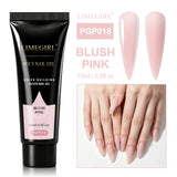LIMEGIRL 25Colors Poly Extension Nail Gel For Nails Art Acrylic Manicure Design UV Varnishes Semi Permanent Quick Extension Gel