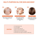 2 Pcs Bio Skincare Body Oil Vitamin A Vitamin E Face Body Moisturizer Improve Hair Health Fade Scars Exfoliate skin Skincare Oil