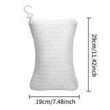 Bone Shaped Quick Drying Bathtub Pillow, Bathroom Shower Headrest, Machine Washable Bathtub Pad, SPA Shower Bathtub Pillow