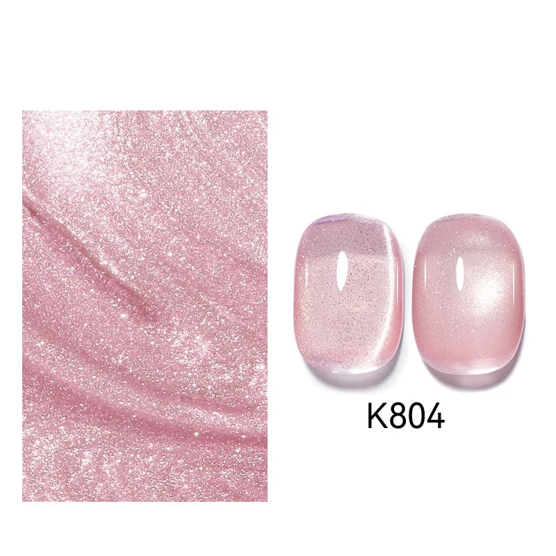 MAYCHAO Cat Eye Magnetic Gel Nail Polish Glitter Effect Semi Permanent Soak Off UV Gel Varnish Manicure For Nail Art