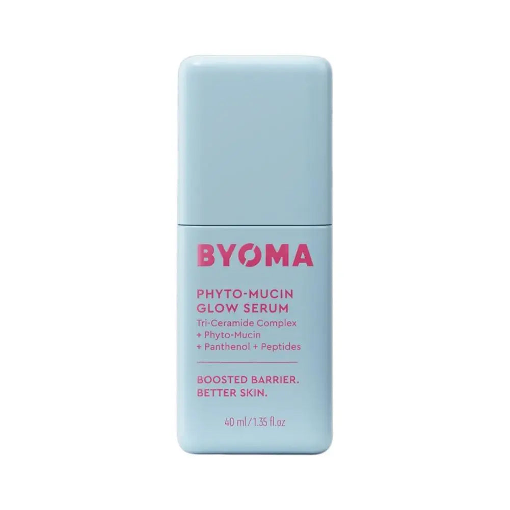 BYOMA Phyto-Mucin Glow Serum Luxury Facial Oil Deeply Hydrates And Repairs The Skin Barrier Tri-Ceramide Complex Peptides
