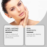 Castor Oil Firming Face Cream Fade Fine Lines Improve Sagging Promote Skin Elasticity Long-Lasting Moisturizing Facial Skin Care
