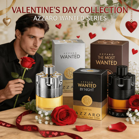 Azzaro The Most Wanted Intense Men's Eau De Parfum Collection For Men & Women, Top Selling EDT/EDP Fragrances | Chrome, Wanted, Chrome Extreme & More Deep Woody Spicy Warm Fragrance 100ml 3.4oz