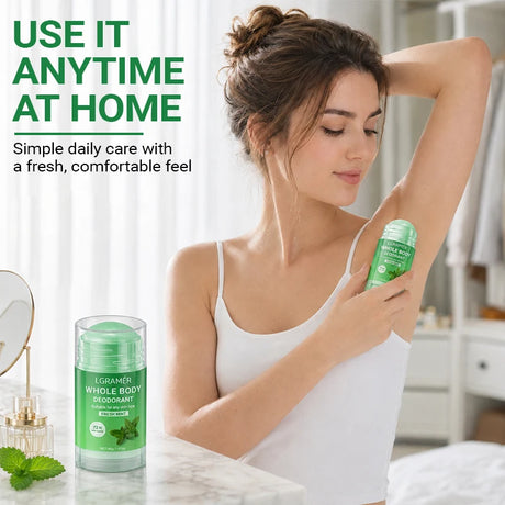Mint Fragrance Underarm Antiperspirant Deodorant Stick Portable Body Odor Remover Lasting Armpit Anti Sweaty Stick For Women Men