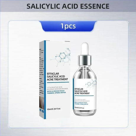 Face Serum Fruit Acid Acne Treatment Oil Control Remove Blackheads Shrink Pores Skin Texture Improve Care