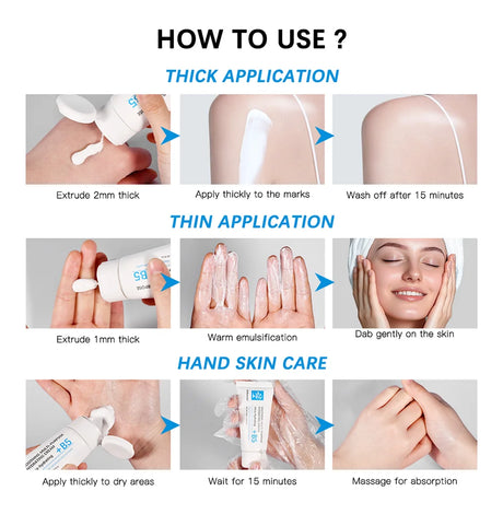 B5 Repair Cream Moisturizing Hydrating Effectively Solves Dry Chapped And Red Skin Nourishes Improve Repair Sunscreen Cream