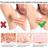 Body Whitening Cream Private Parts Bleach Arm Knees Lip Dark Skin Brighten Melanin Intimate Area Pink Essence Moisturizing Care