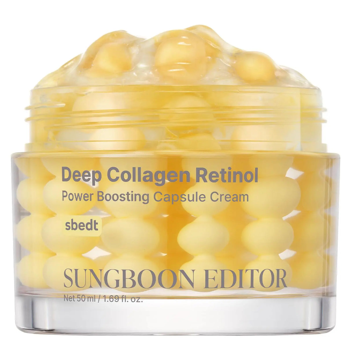 Korean Deep Collagen Skin Care Set - Silk Peptide Ampoule,Power Boosting Cream In Serum Retinol Capsule Brightening Moisturizing