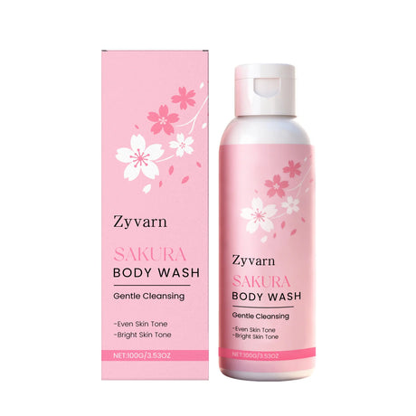 Sakura Body Wash Body Odor Control Deep Cleansing Skin Long Lasting Fragrance Moisturizing Smooth Even Skin Tone Bath Product