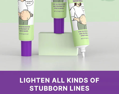 Stretch Marks Repair Cream Fade Lines Improve Duliness Tightness Long-lasting Moisturizing Smooth Enhance Elasticity Body Care