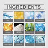 Eye-Lift Calcium Patches Instant Volume Boost & Brightening,Refreshing Hydrogel Mask for Tired Eye,Vegan & Cruelty-Free Skincare