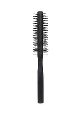 1pc Wood Handle Professional Salon Styling Drying Tool Round Hairdressing Curling Massage Roller Comb Special for real hair wigs