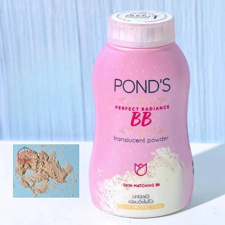 PONDS Thailand Setting Powder, Oil-Control & Long-Lasting Matte Finish, Lightweight Face Powder for Makeup Fixing