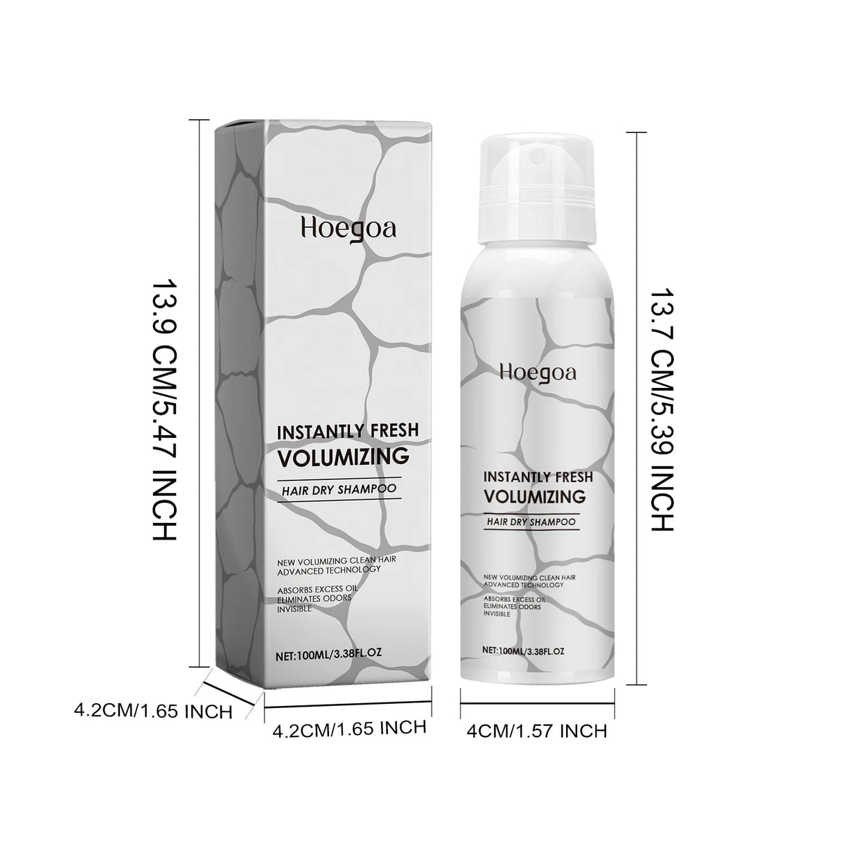 Dry Hair Shampoo Spray Oil Control Anti-Frizz Non-Greasy Volumizing Hair Deep Moisturizing Refreshing Hair Care Shampoo Spray