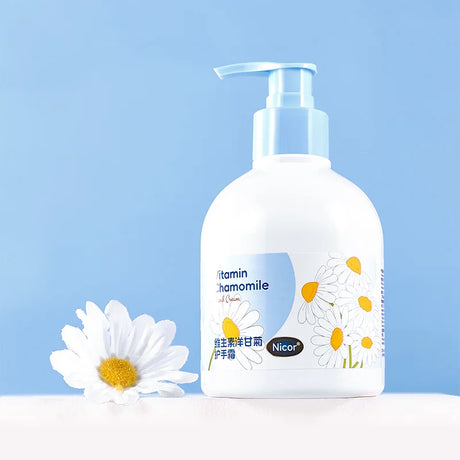 Nicor Vitamin Chamomile Hand Cream Moisturizing and Hydrating to Prevent Dryness and Cracks