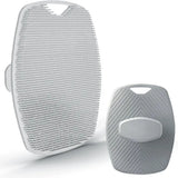 1/5pc Soft Silicone Exfoliating Brush Cleanser Manual Body Cleansing Care Scrubber Shower Gentle Massage Bath For Men