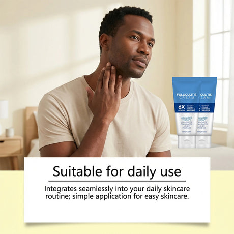 Folliculitis Cream Reduce Redness Relieve Itching Soothing Stimulating Herbal Gentle Smoothing Nourishing Care Cream