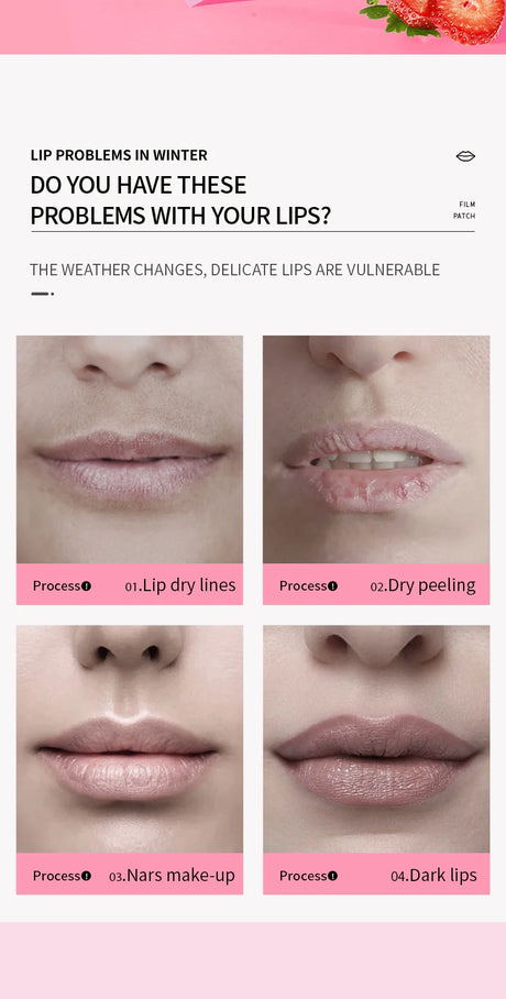 3/5/10/20/30pcs Pink Moisturizing Lips Mask Nourishing Hydrating Crystal Collagen Gel Lip Patches Lip Plumper Sexy Lip Skin Care